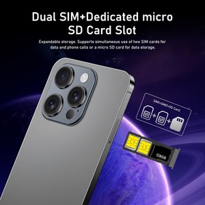 สมาร์ทโฟน TK Southeast Asia Explosions <span class=keywords><strong>I14</strong></span> <span class=keywords><strong>ProMax</strong></span> ข้ามพรมแดน ระบบ CDMA Android 14 หน้าจอ 7.3 นิ้ว กล้องหลัง 108MP - Product Image 6