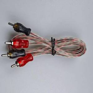 Câble audio 2RCA mâle-mâle avec gaine en PVC, durable, adapté aux voitures, ordinateurs, projecteurs et moniteurs. Haute qualité - Product Image 6
