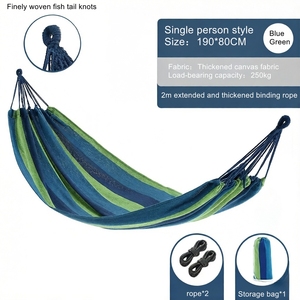 <span class=keywords><strong>Hamaca</strong></span> de Lona Reforzada con Hebillas Metálicas Tipo Pico de Pato, de Alta Capacidad de Carga, Fácil de Transportar - Product Image 5