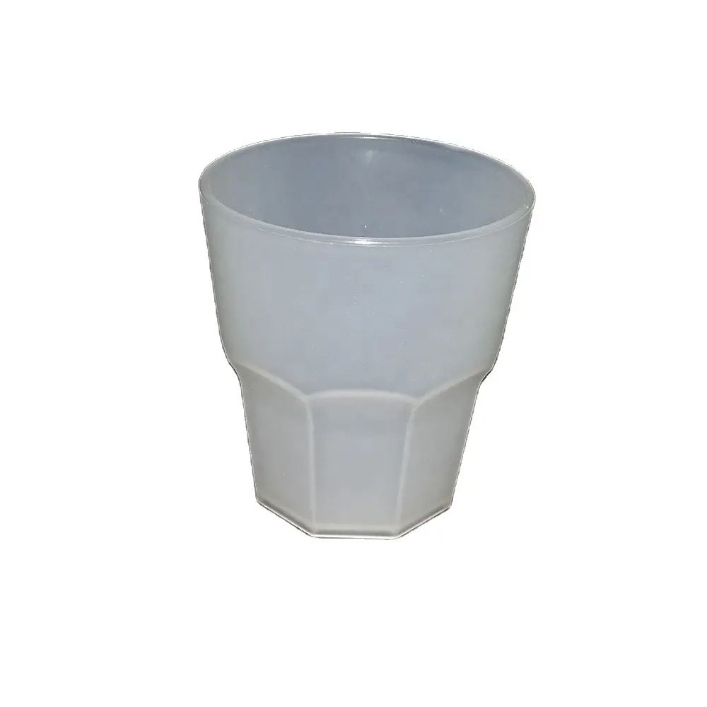 Unbreakable Short Plastic Octagonal Cup for Beer Wine 450ml