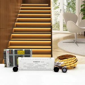 Komigan Led Stair Light Kit 32 Steps COB Flexible LED Strip Lights