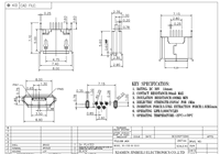 USB-M-SD10 USB טבל מיקרו b לטבול 5pin דרך החור