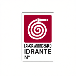 <b>Fire</b> Hydrant Warning Sign 20x30cm <b>LED</b> Illuminated Safety Sign - Product Image 2