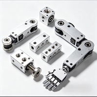 Jambes de robot humanoïde usinées par CNC, pièces de robot usinées par CNC, bras de robot CNC personnalisé selon les besoins du client