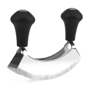 Keuken Premium Double Blade Rvs Handheld Fruit Groente Custom Wiel Pizza Cutter Slicer Mes