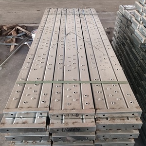 Planche d'échafaudage en acier Q235 de haute qualité, galvanisée à chaud, haute résistance, pour la construction - Product Image 6