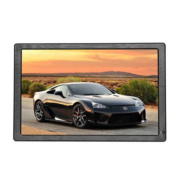 A+ Grade 21.5 Inch LED Backlight HD IPS LCD Monitor Antiglare Surface Small Desktop Gaming Monitor New 1-Year Warranty Black
