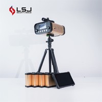 Moniteur de déplacement laser YZ-120 PRO avec portée de 100 m et batterie amovible pour le travail sur le terrain