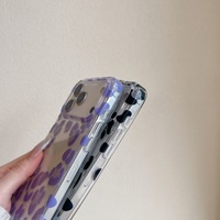 Coque pour iPhone 17 Pro – Motif Léopard Chic et Tendance – Protection Esthétique Scintillante Antichoc