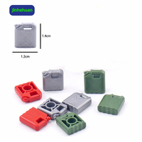 Moc figurines de l'armée en plastique arme pot à huile petit bidon modèle accessoires scène militaire Mini blocs de construction pièces ensembles de briques