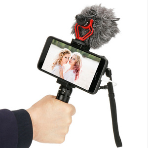 Sorriso precio de fábrica <span class=keywords><strong>Mini</strong></span> trípode de escritorio para soporte de teléfono Cámara Selfie Rod adaptador de cámara montaje de trípode extensión de agarre de mano - Product Image 6