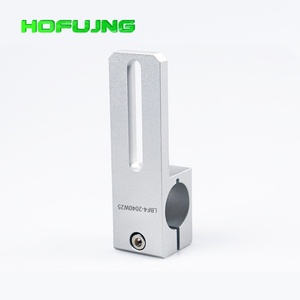 Abrazadera de tubo de acero fija personalizable para soporte de manipulador con cilindro deslizante y opciones OEM - Product Image 1