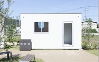 Cabines d'hôtel modulaires préfabriquées faciles à déplacer, conteneurs 20HC pour hôtels, glamping, parcs de camping-cars et extérieur