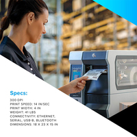 Impresora Térmica de Etiquetas Claras Zebra ZT411, Impresora de Etiquetas Térmicas Zebra, Impresora Industrial de Etiquetas de Código de Barras 411