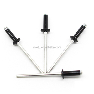 Offre Spéciale anodisé noir <span class=keywords><strong>rivet</strong></span> aveugle en aluminium à tête <span class=keywords><strong>bombée</strong></span> en acier rivets aveugles - Product Image 6