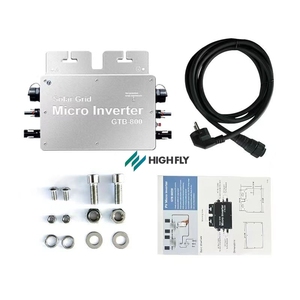 Highfly 800W On-Grid <span class=keywords><strong>Smart</strong></span> <span class=keywords><strong>Micro</strong></span> <span class=keywords><strong>Inverter</strong></span> Anti-Reverse Flow Solar <span class=keywords><strong>Inverter</strong></span> para balcón Salida monofásica - Product Image 1
