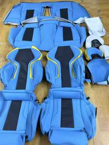 GZYLC <span class=keywords><strong>Coprisedili</strong></span> su Misura di Alta Qualità con Logo Personalizzato in Pelle Set Completo per Tutte le <span class=keywords><strong>Serie</strong></span> <span class=keywords><strong>BMW</strong></span> - Product Image 1
