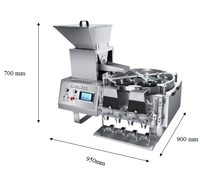 Machine de comptage de comprimés de bureau Compteur de capsules ZC-4A pour pilules Softgel Candy Équipement de comptage automatique pour usage en laboratoire