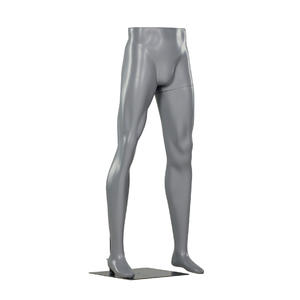 Venta al por mayor gris musculoso <span class=keywords><strong>hombre</strong></span> <span class=keywords><strong>de</strong></span> pie medio cuerpo inferior maniquí masculino para Pantalones <span class=keywords><strong>de</strong></span> exhibición - Product Image 3