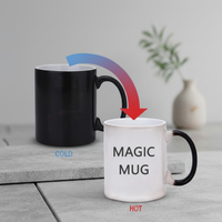 Mug Magique à Sublimation 11oz, Tasse à Café Thermosensible à Changement de Couleur, Personnalisable avec Logo Imprimé, Vente en Gros, Article Cadeau DIY Vierge