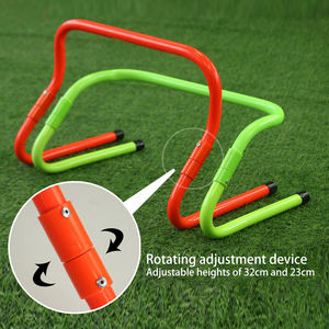 <span class=keywords><strong>Hurdles</strong></span> de football pliables et réglables en hauteur (2 hauteurs), en PVC, pour l'entraînement et la vitesse - Product Image 5