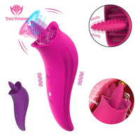 Jouet sexuel pour femmes, stimulateur, rotation, clitoris, réaliste, langue magique, lecteur, vibrateur sexuel