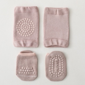 <span class=keywords><strong>Calcetines</strong></span> Antideslizantes para Bebés y Niños Pequeños, con Agarre, para Gatear, Juego de <span class=keywords><strong>Calcetines</strong></span> y Rodilleras - Product Image 6