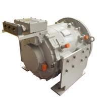 Moteurs PMSM à corps argenté refroidis par eau, 30 kW avec kit contrôleur VFD, 50 Hz, pour grand ventilateur électrique synchrone PMSM, 200 Nm magnétique