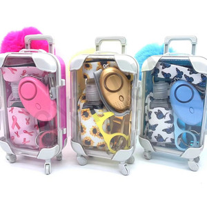 여성 및 어린이를 위한 새로운 만화 캐릭터 라이트 키체인 세트 - 자기 방어 보호 안전 용품 - Product Image 6