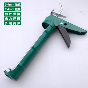 Pistolet à mastic Tuosen demi-baril 330 mm, manuel, avec poignée en fer, pour application de produits d'étanchéité - Product Image 4