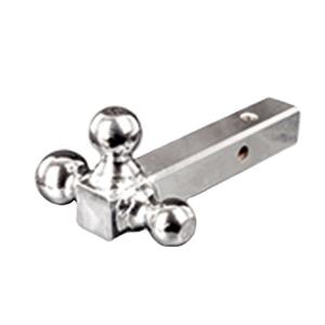Support à trois boules EJHS1808/EJHS1810 avec crochet, support de remorque à trois boules pour attelage de remorque 1 7/8\" 2\" 2 5/16\" - Product Image 1