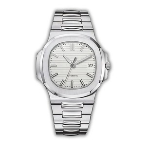 Reloj deportivo mecánico automático de acero inoxidable con logotipo S modificado para hombre, 41MM, movimiento Seiko NH35, cristal de zafiro, resistente al agua - Product Image 2