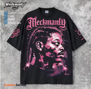 T-shirt pour homme à col en V, coupe classique, imprimé uni, manches courtes, en polyester/coton, personnalisable - Product Image 3
