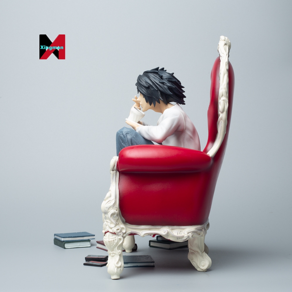 デスノート　L　　フィギュア 24cm 24CMデスノートLローリエットアニメPVCアクションフィギュア置物