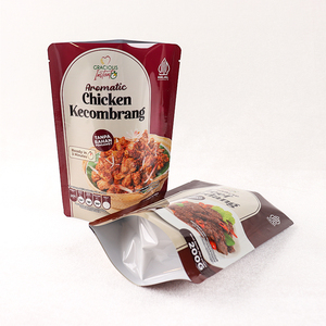 Sachet Doypack personnalisé de haute qualité, imprimé, résistant à la chaleur, de qualité alimentaire, pour l'emballage des aliments prêts à consommer - Product Image 2