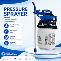 Pulvérisateur à pression manuel portable pour jardin, pulvérisateur d'eau en plastique, machine à pulvériser