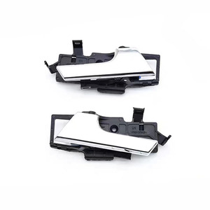 Chevrolet Aveo T250 T255 Interior <b>Door</b> <b>Handle</b> 96462709 96462710 Left Right Black Electroplated Silver ABS <b>Replacement</b> - Product Image 1