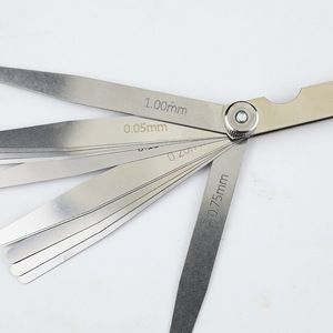 Stainless Steel High Accuracy High-precision Single-piece Feeler Gauge 0.05-1.0mm Thickness <b>Gap</b> Valve Clearance Measuring Gauge - Product Image 4
