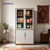 Armoire de classement en acier avec serrure à clé, durable et longue durée de vie, pour l'administration universitaire, les dossiers étudiants et le stockage des récompenses académiques