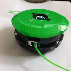 Cabezal de Recorte de Césped para Cortacésped a Batería, Alimentación Automática de Hilo sin Desmontaje, Base Negra/Verde, Estilo Italiano - Product Image 2
