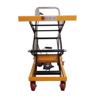 Chariot élévateur de table hydraulique, table portable pour ciseaux, réglable, bon marché