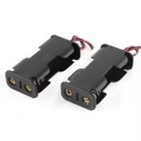 Boîte porte-piles AA double face Feiben de haute qualité certifiée CE en plastique ABS sûr 2AA 3V