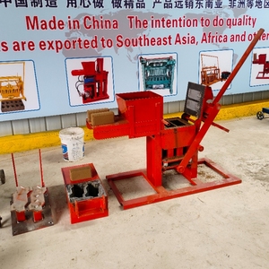 Manual Hydraulic Clay Hollow <strong>Block</strong> Making Machine with Engine &amp; Gear <strong>Brick</strong> Molding Equipment for Construction - Product Image 5
