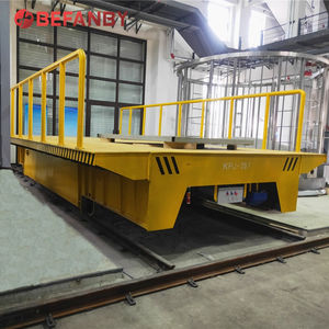 제조 공장의 저장 창고용 신형 15t 평판 이송 카트 환경 스틸 케이블 릴 - Product Image 5