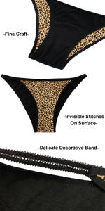 <span class=keywords><strong>Culotte</strong></span> de Bikini menstruel pour femmes, personnalisé, imprimé léopard, couture <span class=keywords><strong>Invisible</strong></span>, <span class=keywords><strong>culotte</strong></span> <span class=keywords><strong>menstruelle</strong></span> pour dames - Product Image 6