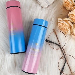 500ml Tazas Termo Flacon Design Moderne Tasse Thermique Verre Verres Motivation <span class=keywords><strong>Inox</strong></span> pour Boire Direct Froid Chaud pour Voiture Camping - Product Image 5