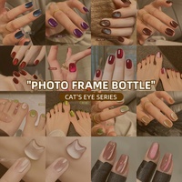 XEIJAYI Vernis à ongles gel UV, Fournitures pour ongles, Flacon pour nail art, Gel effet œil de chat, Norme européenne, Sans TPO ni HEMA, OEM ODM Vente en gros