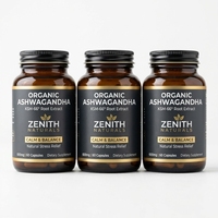 Capsules OEM anti-stress : Compléments à base de plantes pour une réponse naturelle au cortisol et favoriser le calme (Ashwagandha)