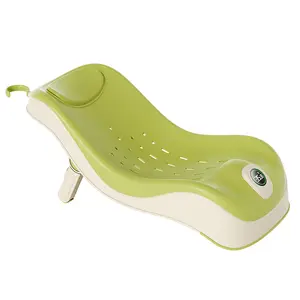 Support de douche pour enfants PP de haute qualité antidérapant siège pour enfants support de lavage des cheveux pliable hauteur lit de douche pour enfants