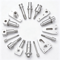 Pièces métalliques usinées sur commande sur tour CNC en aluminium, pièces industrielles usinées sur commande en acier inoxydable